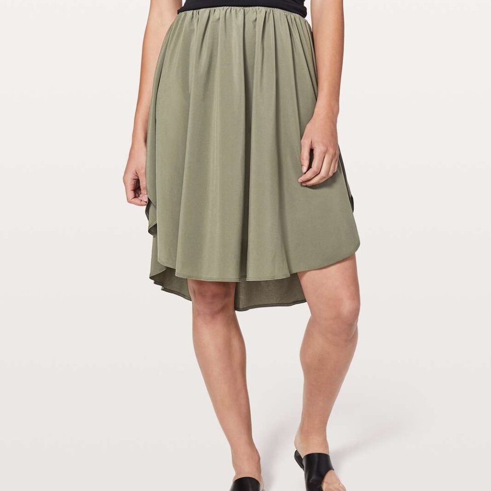 Lululemon The Everyday Skirt Sage Green 8 / M